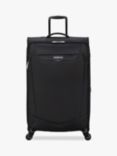 American Tourister SummerRide 4-Wheel 80cm Large Suitcase, 116L, Black