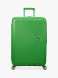 American Tourister Soundox 4 Wheel Expandable Suitcase, 77cm, Grass Green