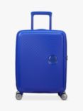 American Tourister Soundox 4 Wheel Expandable Suitcase, 55cm, Cobalt Blue