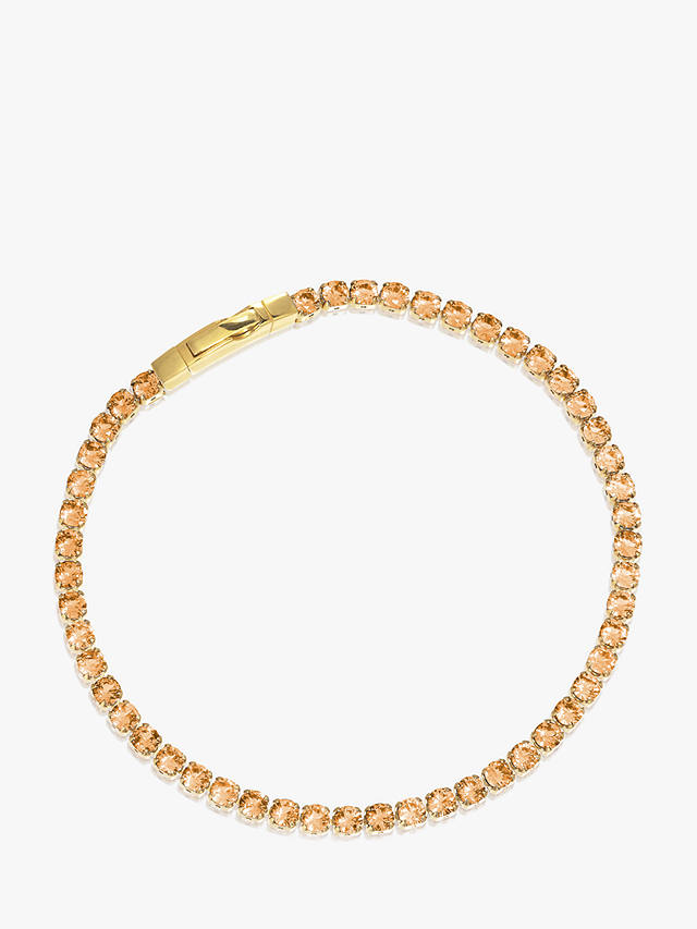 Sif Jakobs Jewellery Cubic Zirconia Bracelet, Gold/Champagne