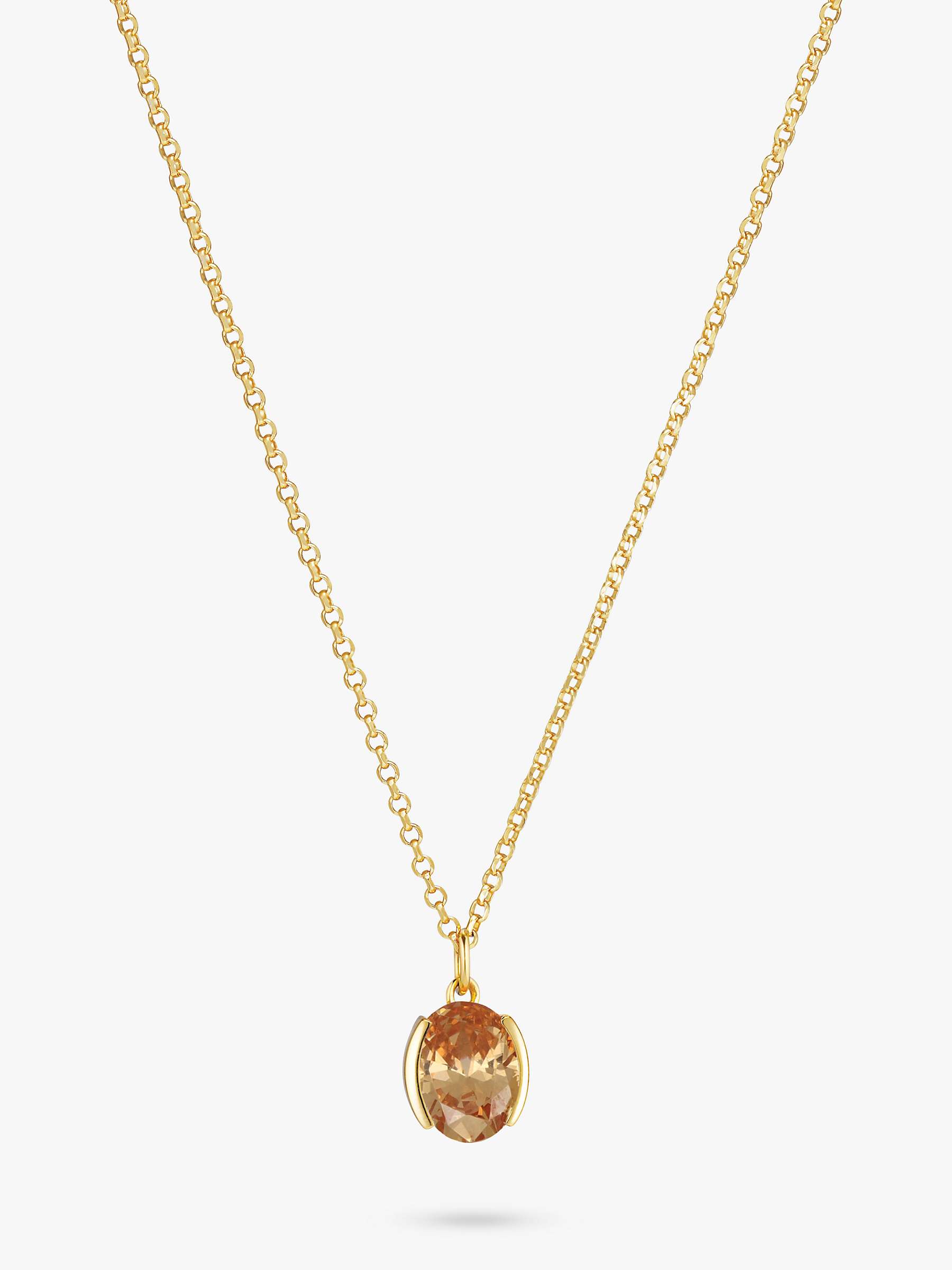 Buy Sif Jakobs Jewellery Cubic Zirconia Pendant Necklace Online at johnlewis.com