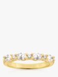 Sif Jakobs Jewellery Cubic Zirconia Band Ring, Gold