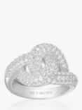 Sif Jakobs Jewellery Cubic Zirconia Knot Ring