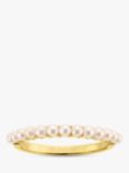 Sif Jakobs Jewellery Freshwater Pearl Ring, Gold