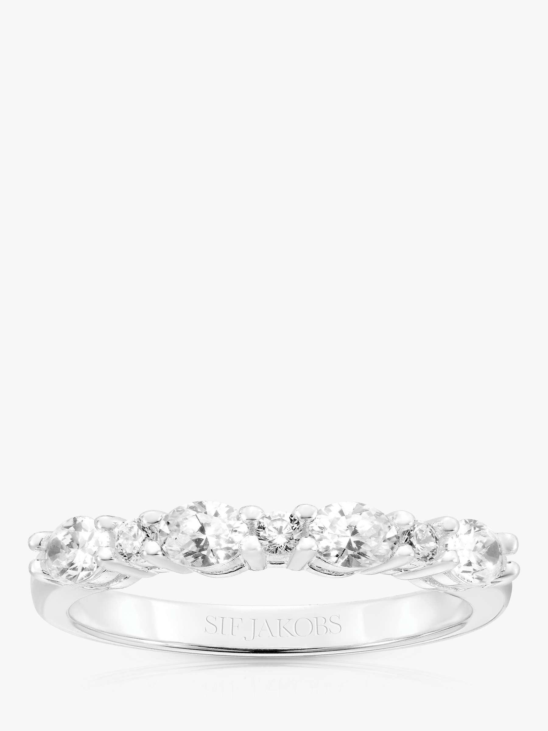 Buy Sif Jakobs Jewellery Facet Cut Cubic Zirconia Ring Online at johnlewis.com