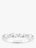 Sif Jakobs Jewellery Cubic Zirconia Band Ring, Silver