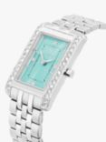 Sif Jakobs Jewellery Martina Zirconia Sunray Dial Watch, Silver