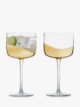 Anton Studio Designs Wave Gin Glasses, Set of 2, 550ml, Gold