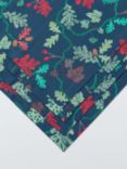 John Lewis Autumn Leaves Cotton Napkin, Set of 4, Green