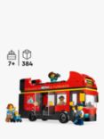 LEGO City 60407 Red Double-Decker Bus