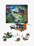 LEGO City Jungle Exploration Helicopter Base Camp