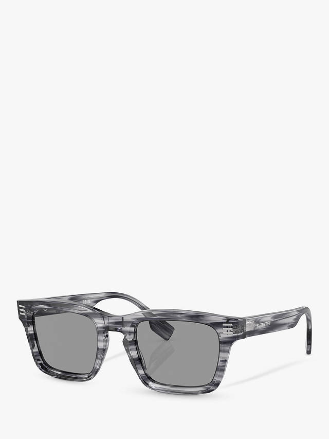 Burberry BE4403 Men's Rectangular Sunglasses, Grey