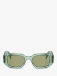 Prada PR 17WS Women's Rectangular Sunglasses