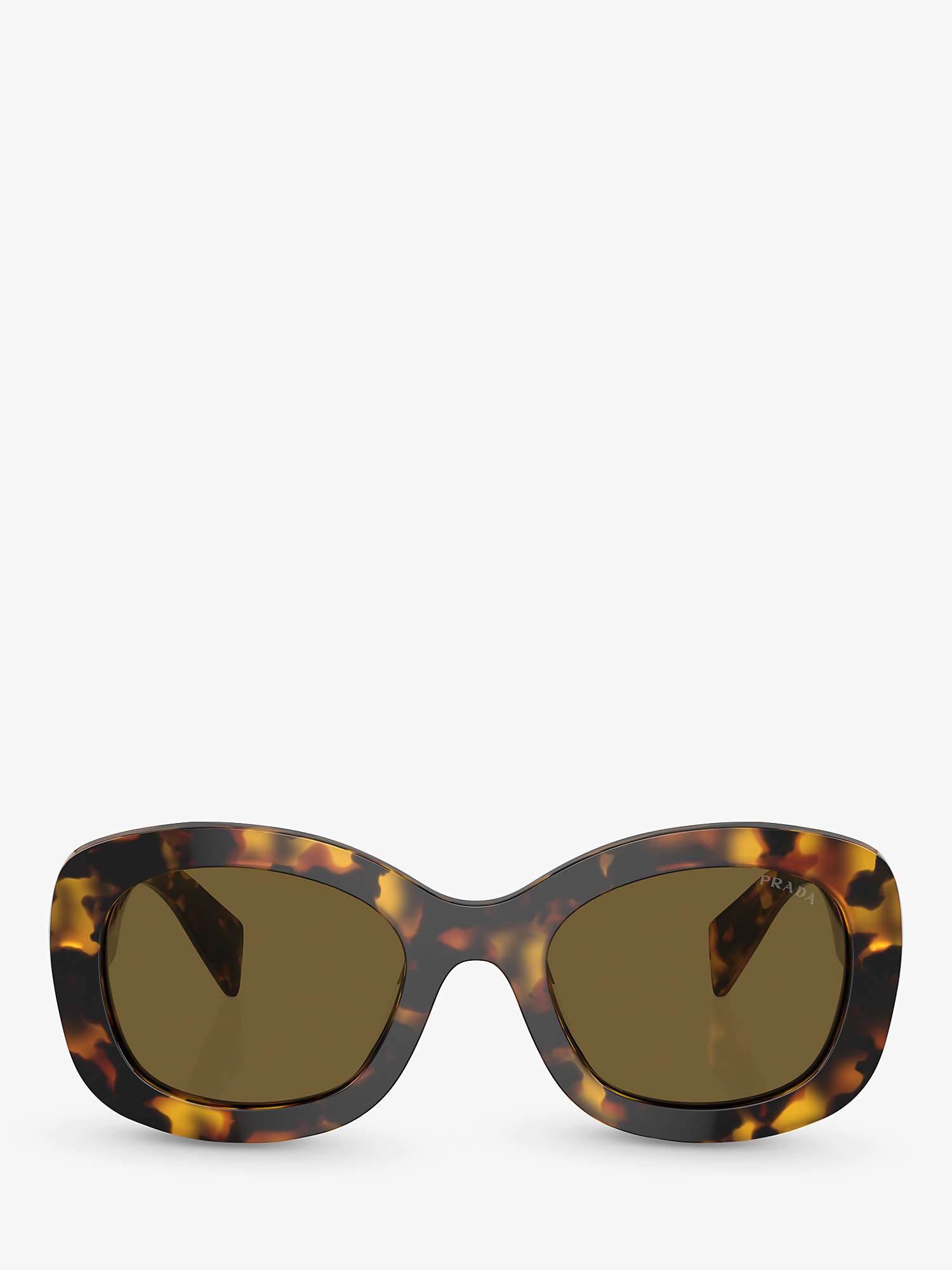 Buy Prada PR A13S Women's Round Sunglasses Online at johnlewis.com