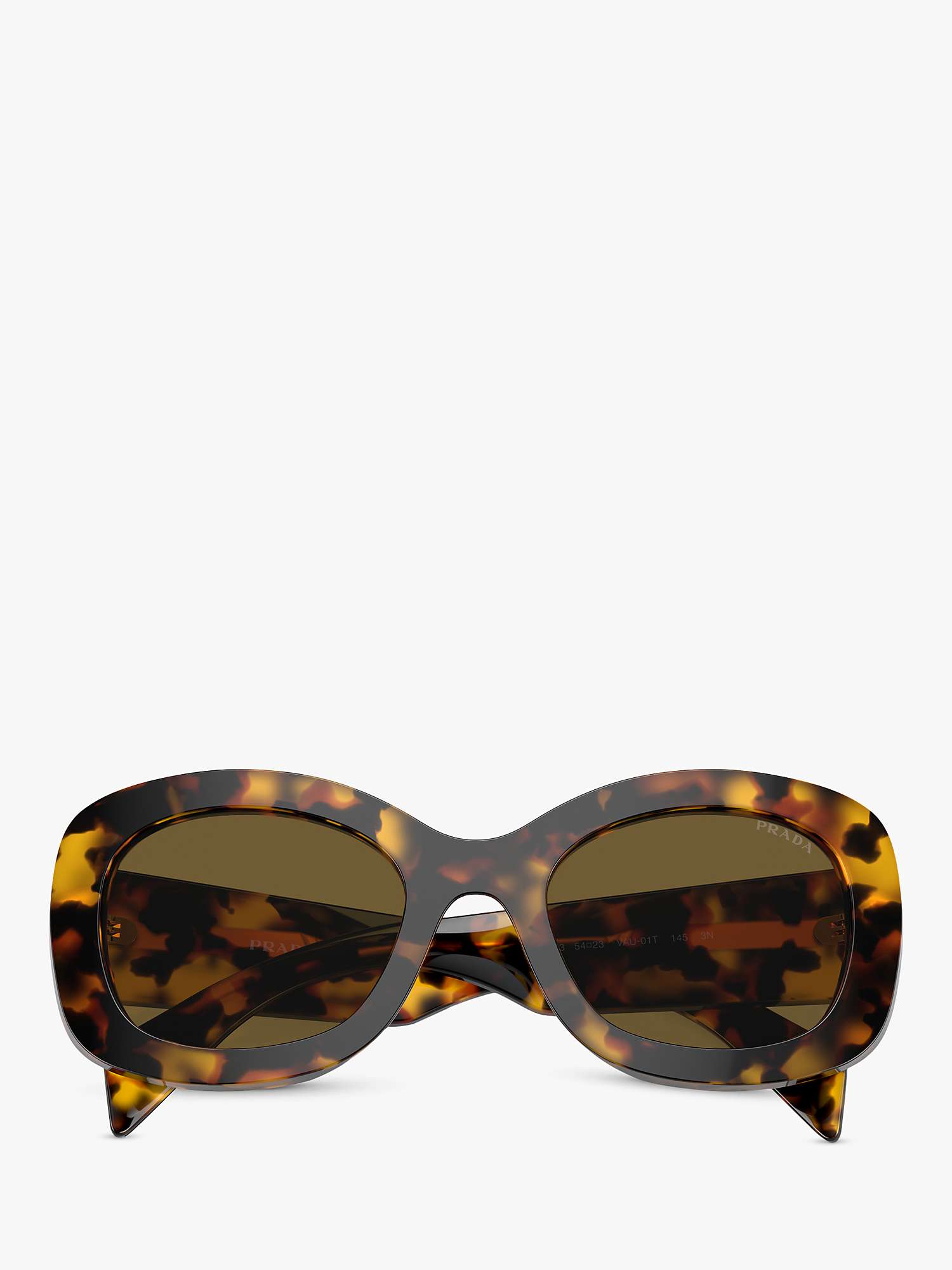 Buy Prada PR A13S Women's Round Sunglasses Online at johnlewis.com
