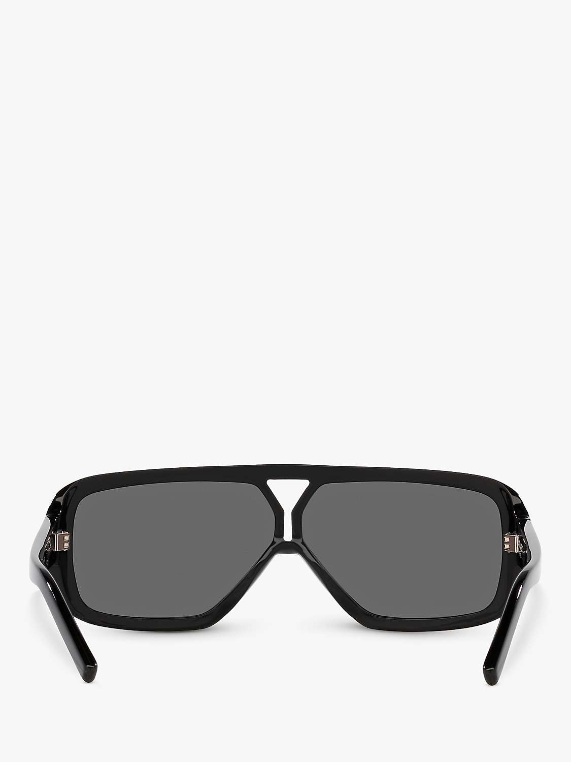 Buy Yves Saint Laurent YS000434 Women's Rectangular Sunglasses, Black Online at johnlewis.com