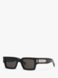 Yves Saint Laurent YS000468 Unisex Square Sunglasses, Black/Grey