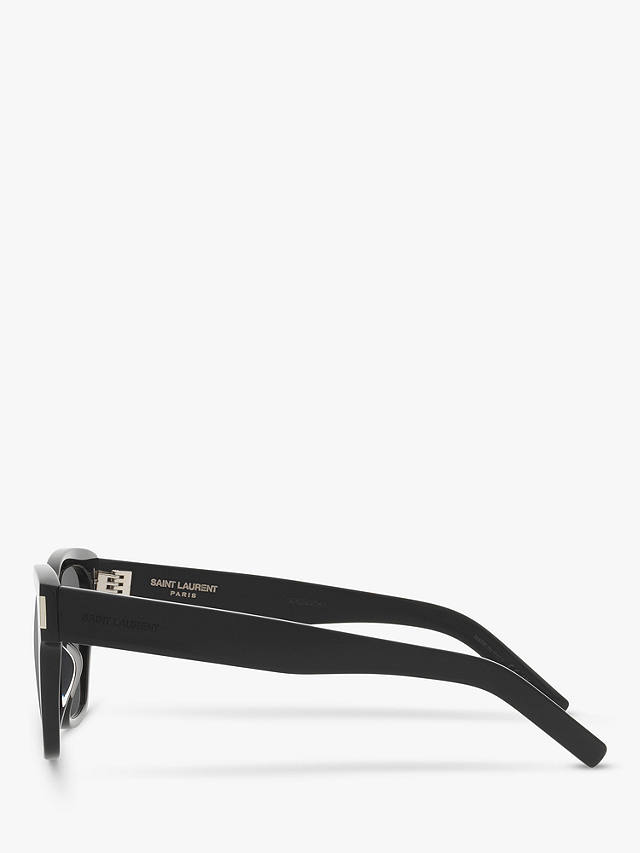 Yves Saint Laurent SL 560 Unisex D-Frame Sunglasses, Black/Grey