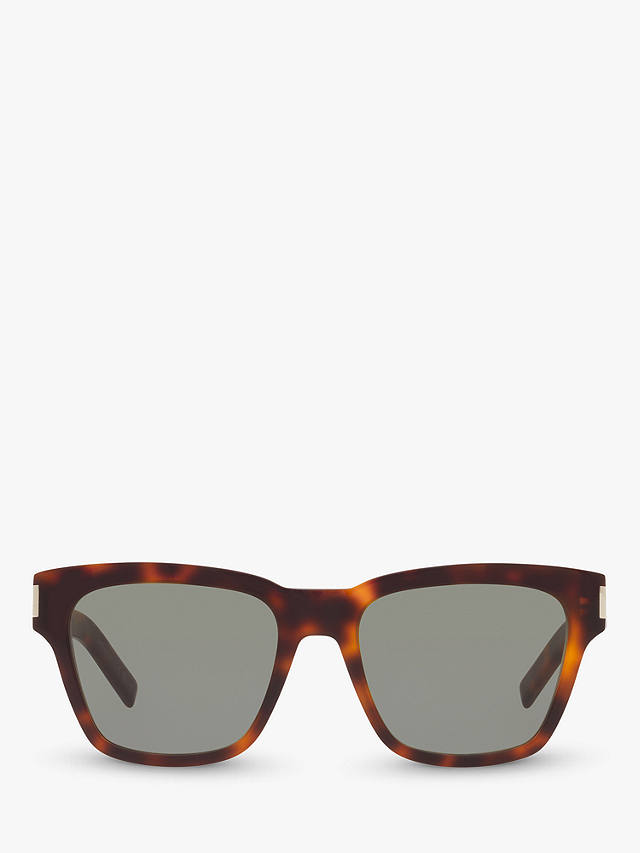 Yves Saint Laurent SL 560 Unisex D-Frame Sunglasses, Havana/Grey