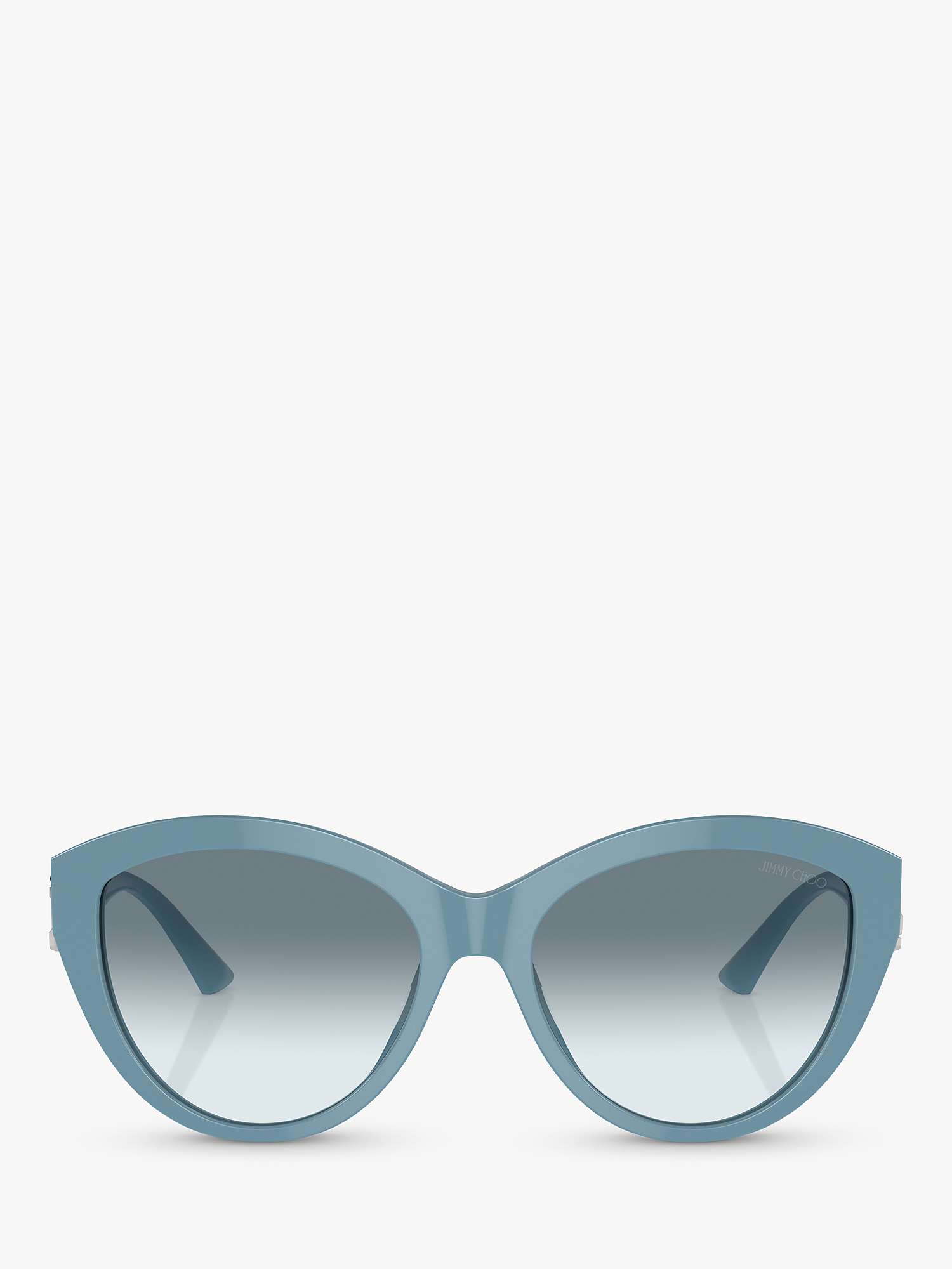 Buy Jimmy Choo JC5007 Women's Cat's Eye Sunglasses, Blue Online at johnlewis.com