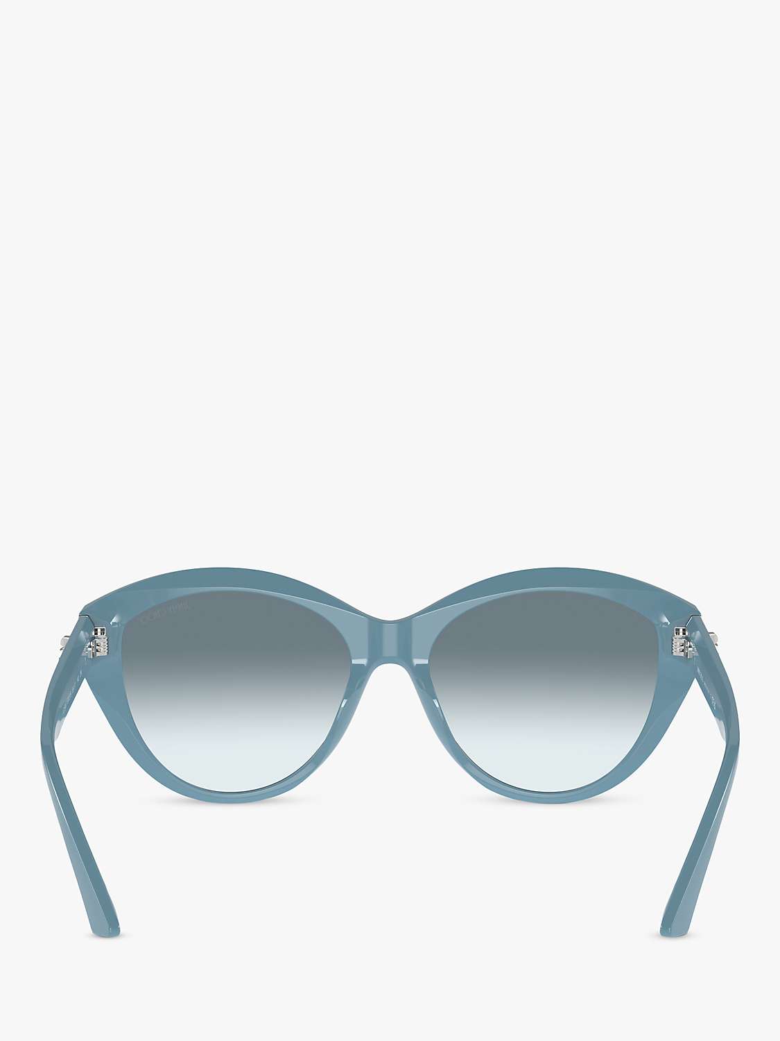 Buy Jimmy Choo JC5007 Women's Cat's Eye Sunglasses, Blue Online at johnlewis.com