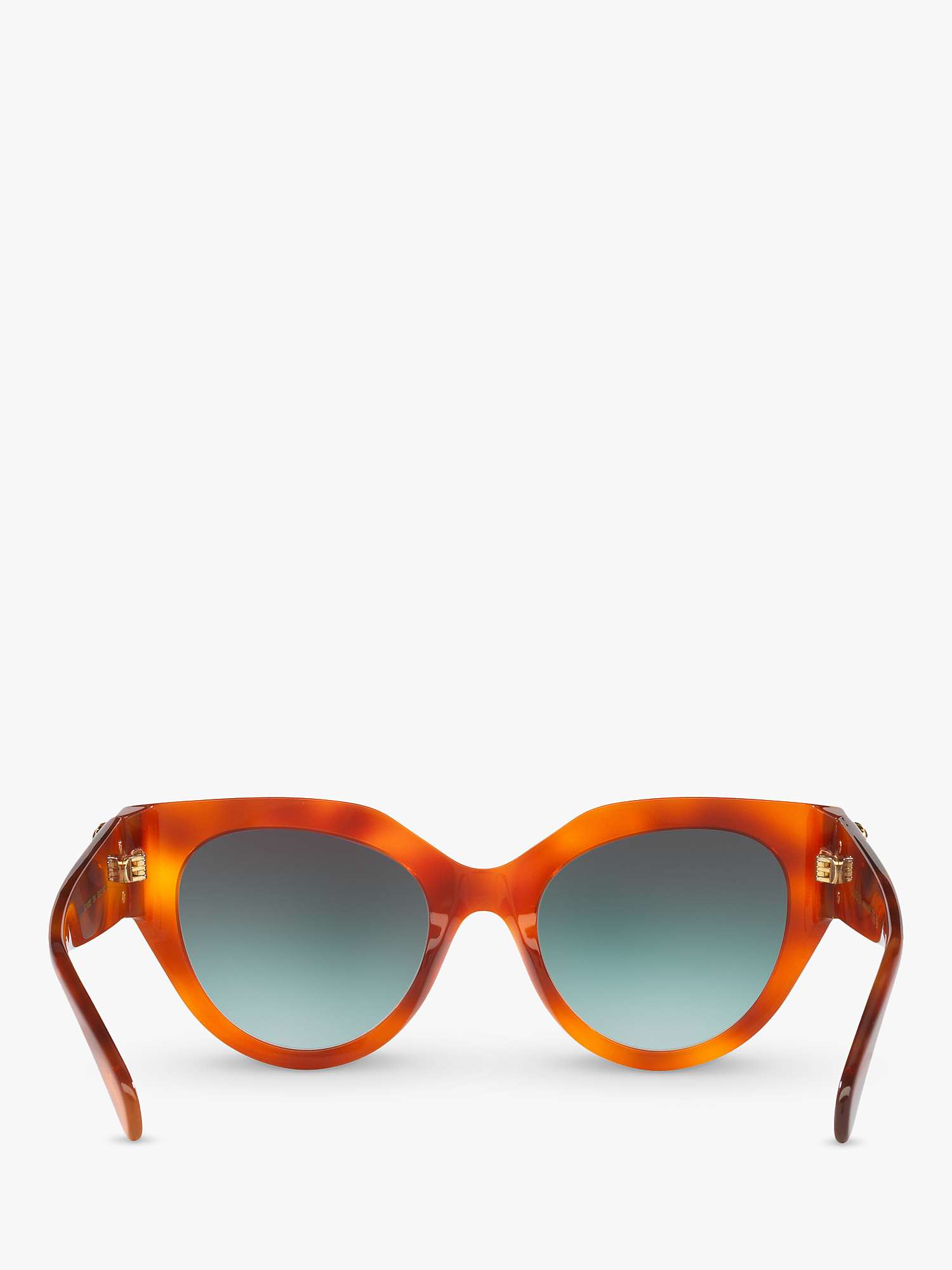Buy Gucci GG1408S Women's Cat's Eye Sunglasses, Tortoise/Blue Gradient Online at johnlewis.com