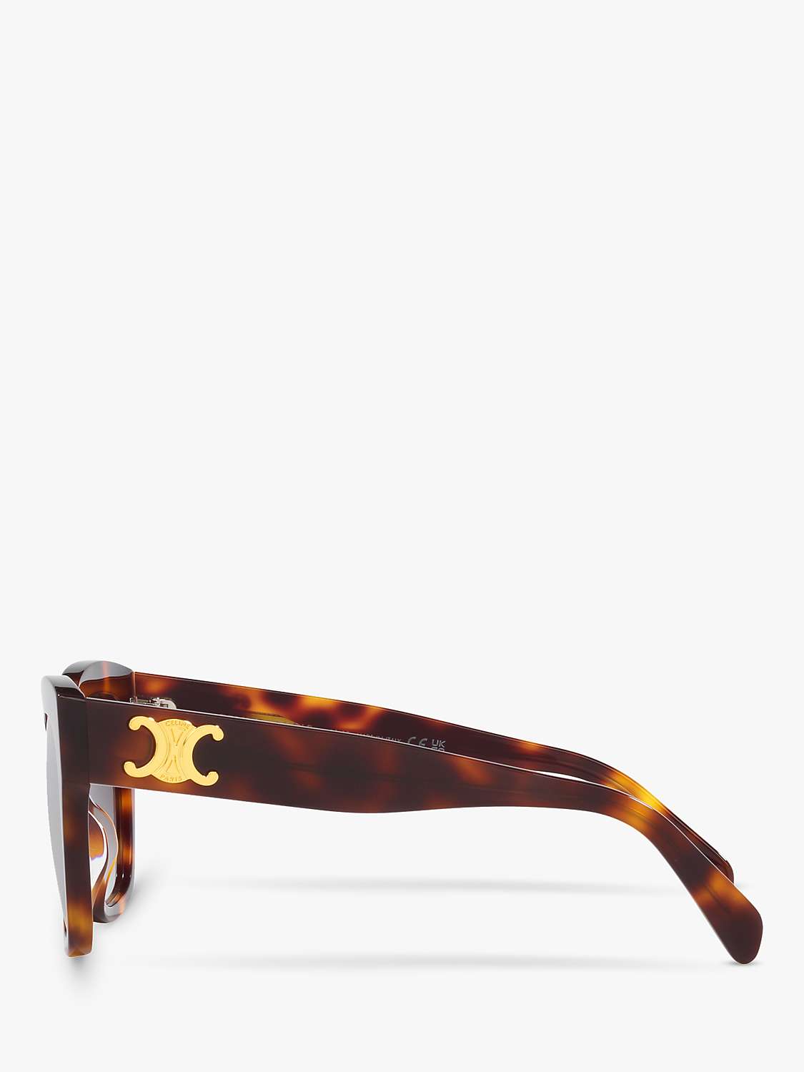 Buy Celine CL40253I Women's Cat's Eye Sunglasses, Tortoise/Brown Gradient Online at johnlewis.com
