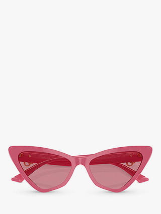 Jimmy Choo JC5008 Women's Cat's Eye Sunglasses, Pink