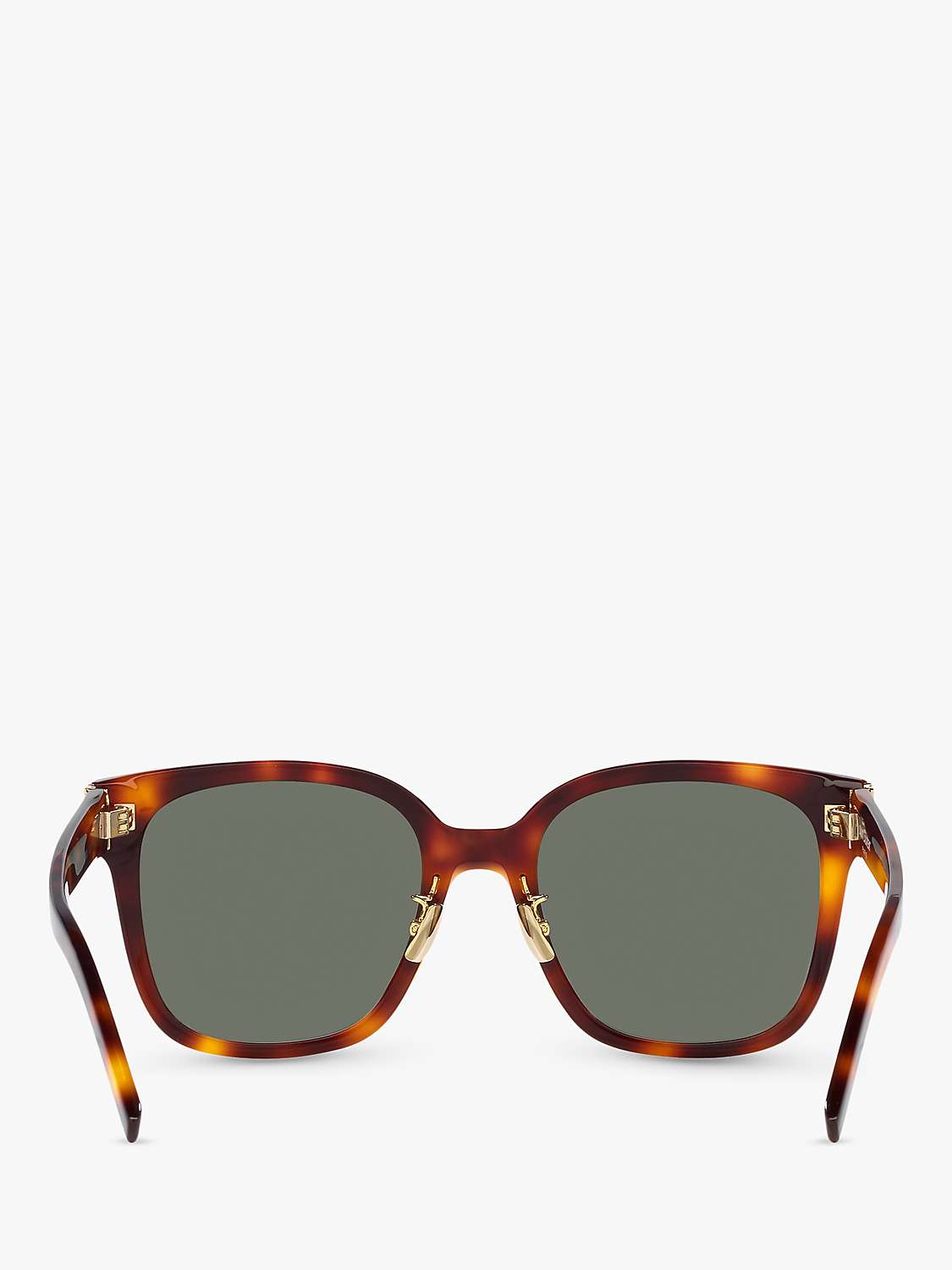 Buy Yves Saint Laurent SL M105 Women's Square Sunglasses, Tortoise/Grey Online at johnlewis.com