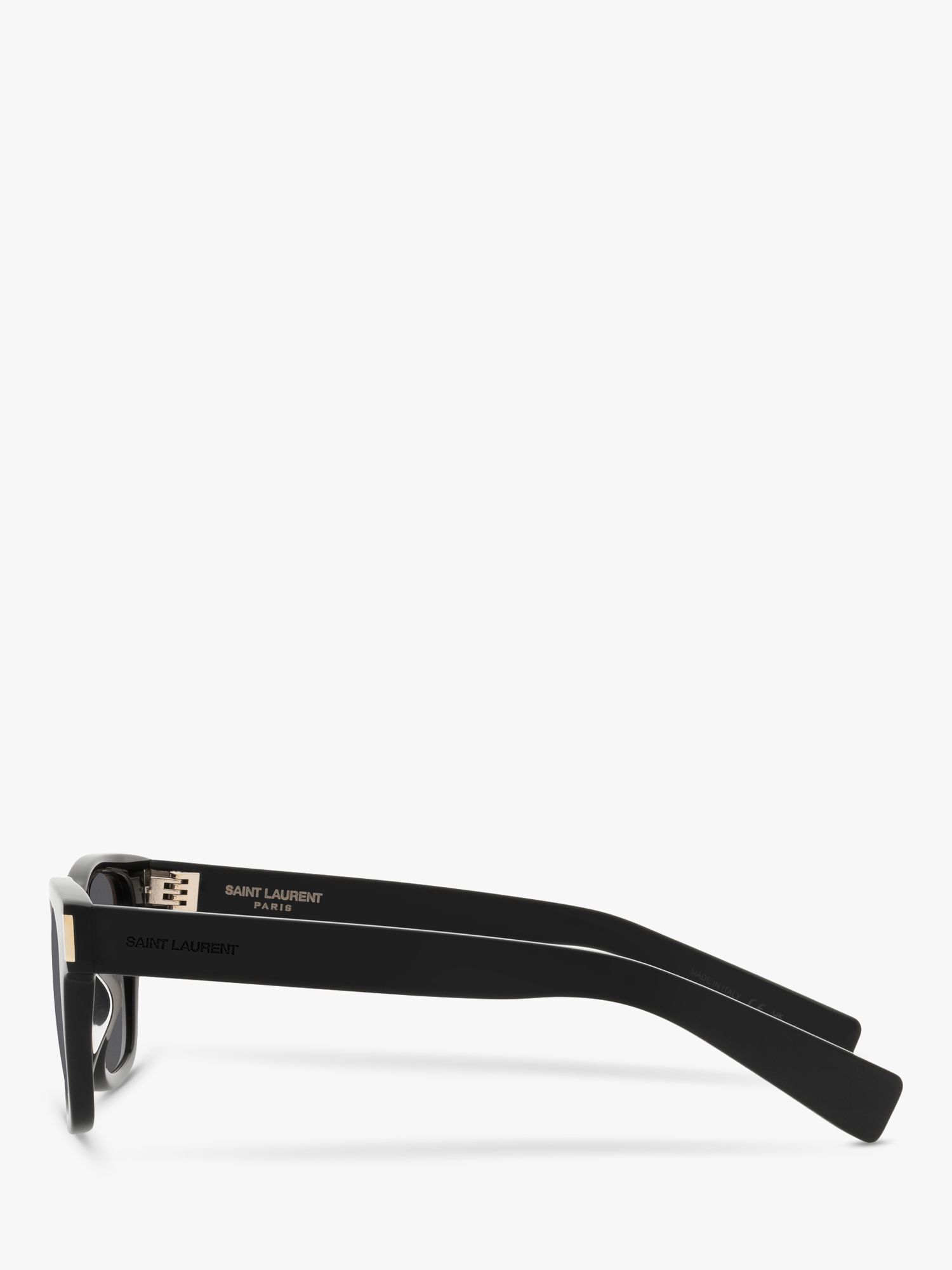 Buy Yves Saint Laurent YS000429 Rectangular Sunglasses, Black Online at johnlewis.com