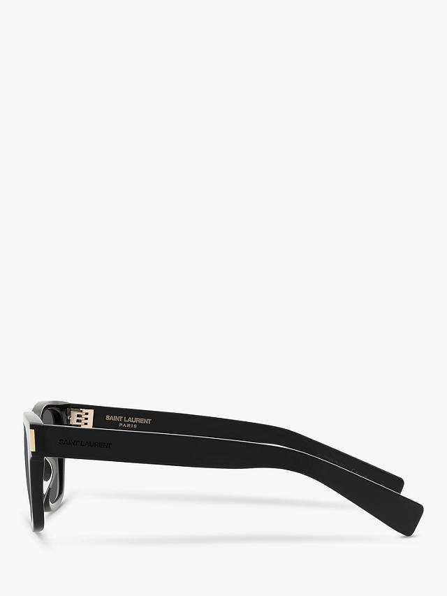 Yves Saint Laurent YS000429 Rectangular Sunglasses, Black