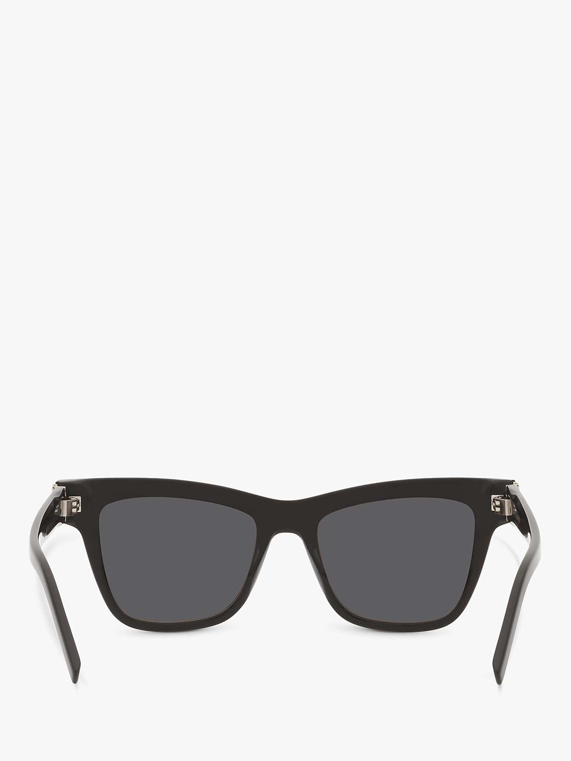 Buy Yves Saint Laurent YS000436 Women's Square Sunglasses, Black/Grey Online at johnlewis.com