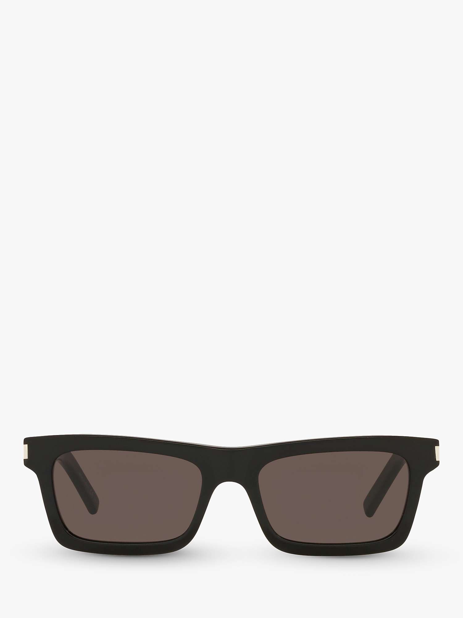 Buy Yves Saint Laurent YS000289 Women's Rectangular Sunglasses, Black Online at johnlewis.com