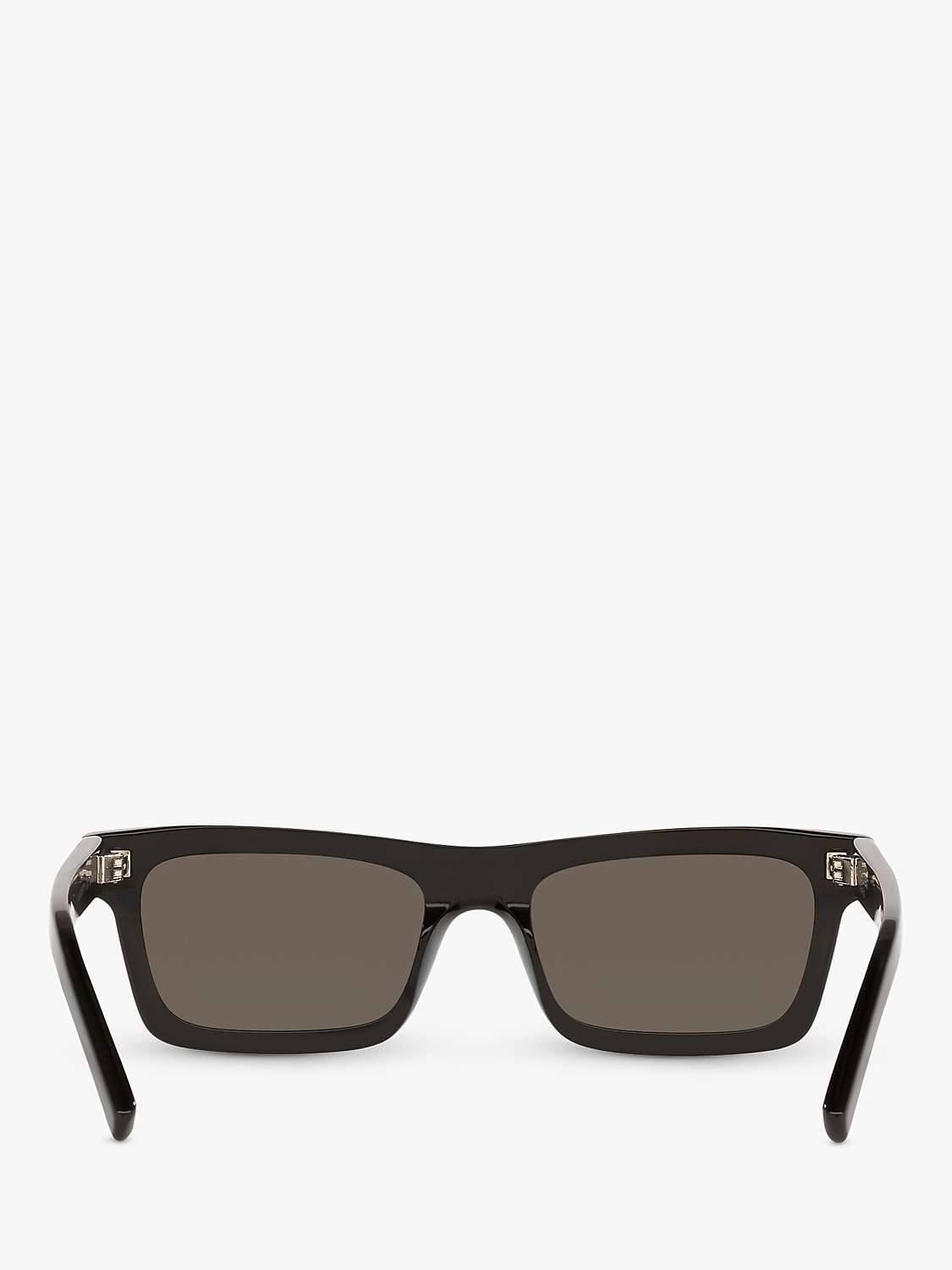 Buy Yves Saint Laurent YS000289 Women's Rectangular Sunglasses, Black Online at johnlewis.com