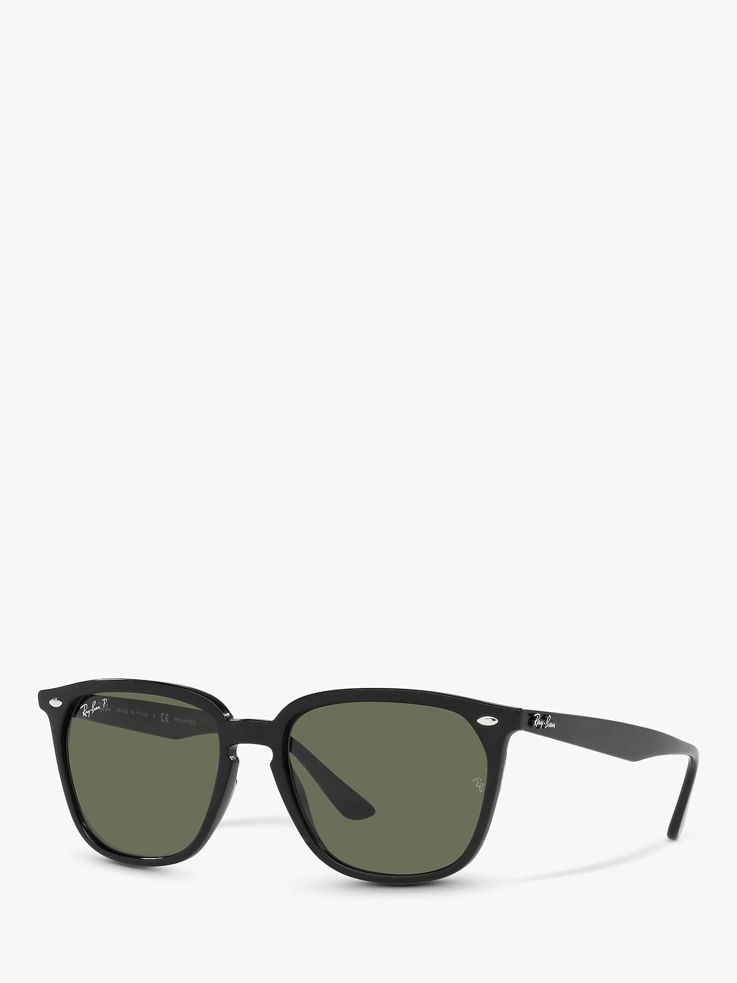Buy Ray-Ban RB4362 Unisex Polarised Square Sunglasses Online at johnlewis.com