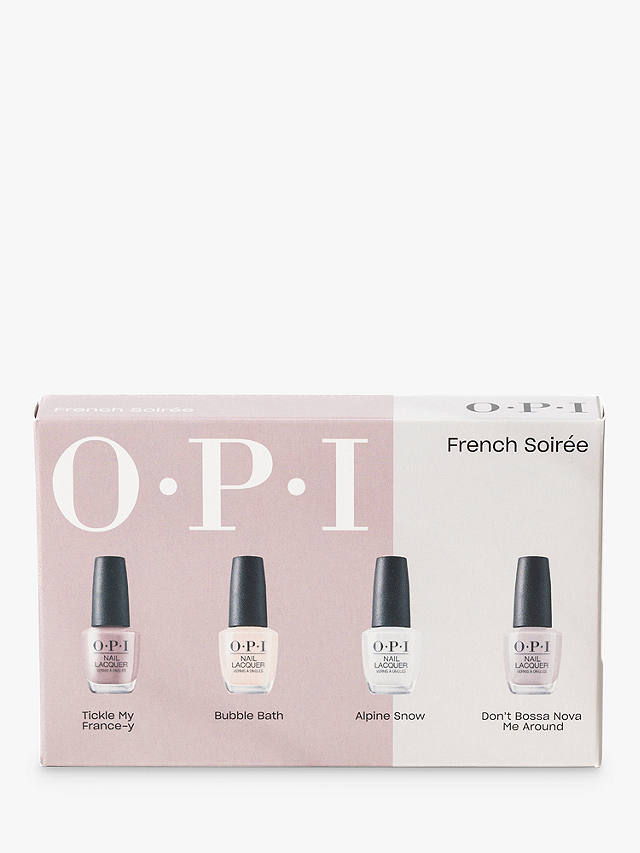 OPI French Soirée Mini Nail Lacquer Set, 4 x 3.75ml 1