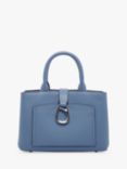 Jasper Conran London Bee Leather Mini Grab Crossbody Bag, Blue