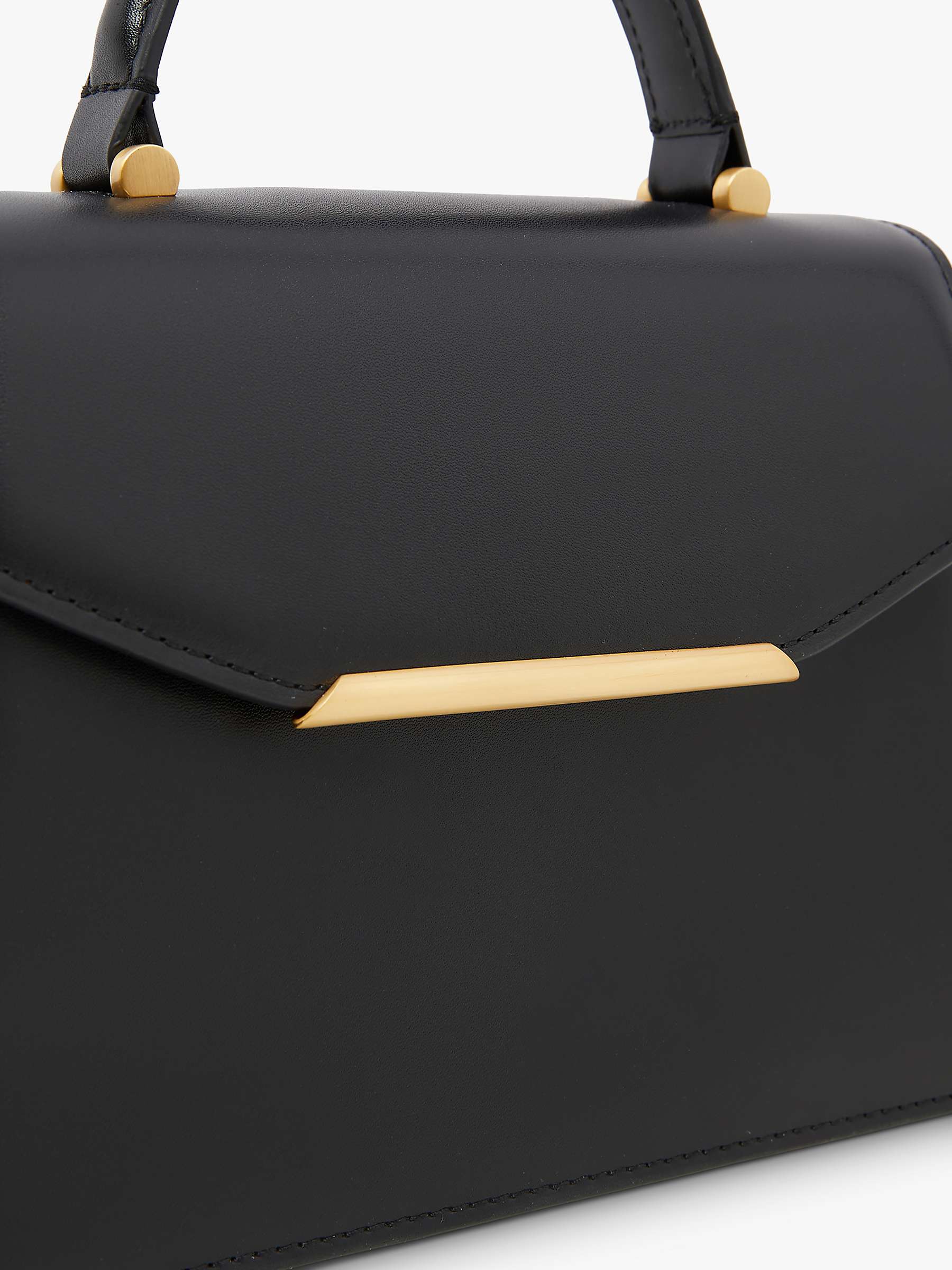Buy Jasper Conran London Francine Top Handle Leather Grab Bag Online at johnlewis.com