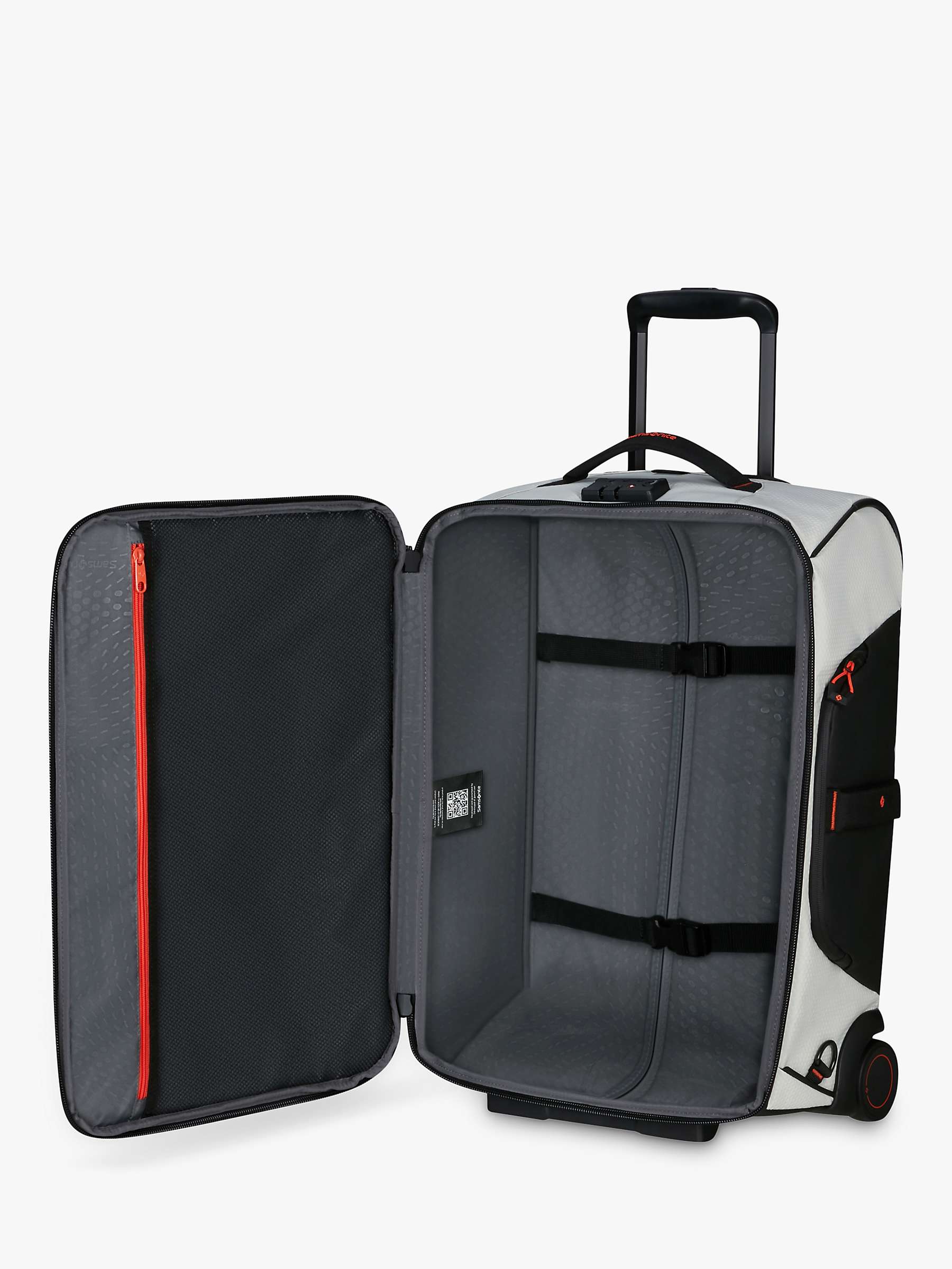 Buy Samsonite Ecodiver Duffle Backpack, Cloud White Online at johnlewis.com