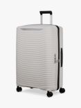 Samsonite Upscape Spinner 4-Wheel 75cm Large Suitcase, Cloud White