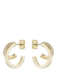 Ted Baker Helias Crystal Double Hoop Earrings, Gold