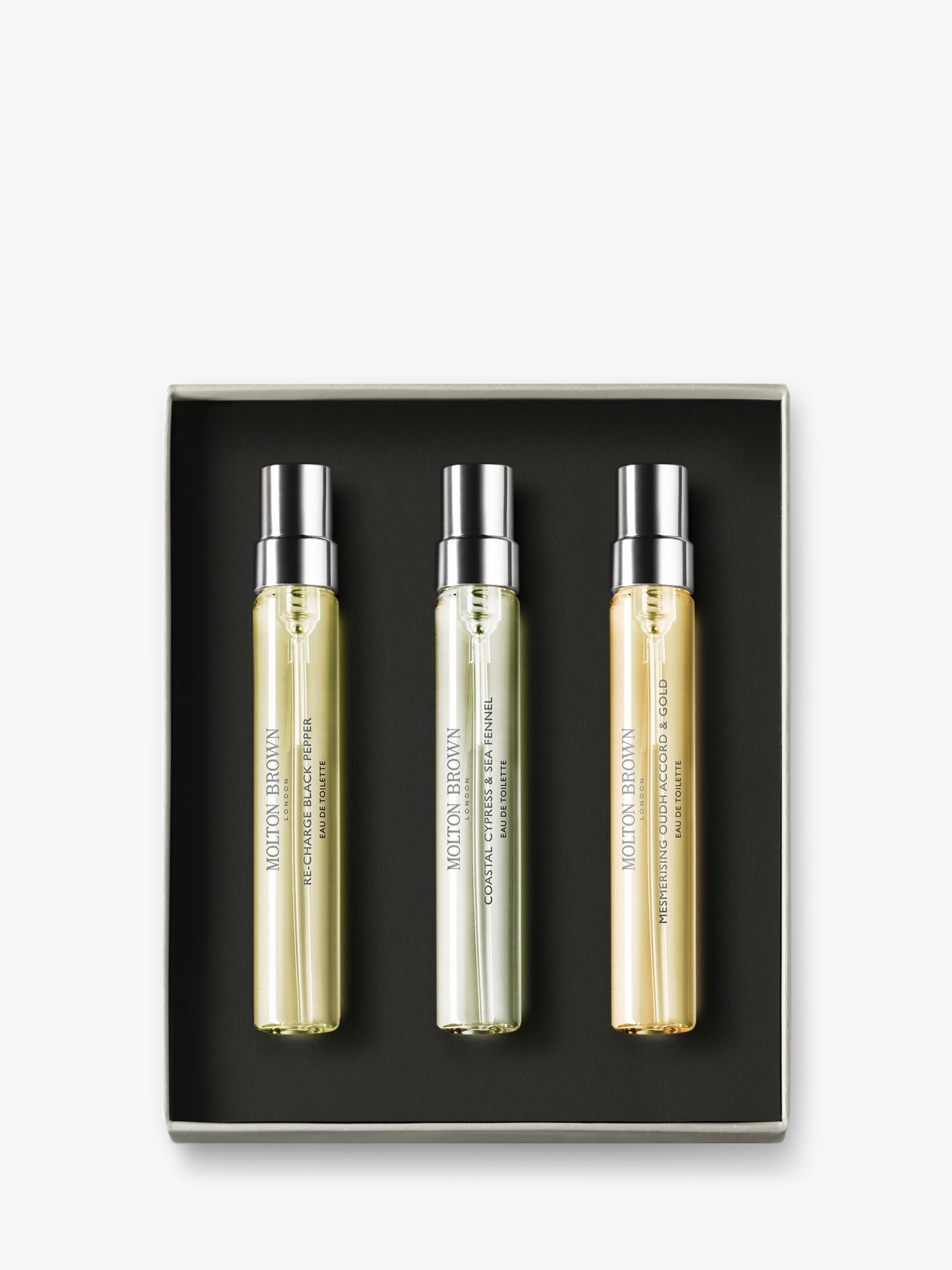 Molton Brown Woody & Aromatic Discovery Fragrance Gift Set | 3 x 7.5ml