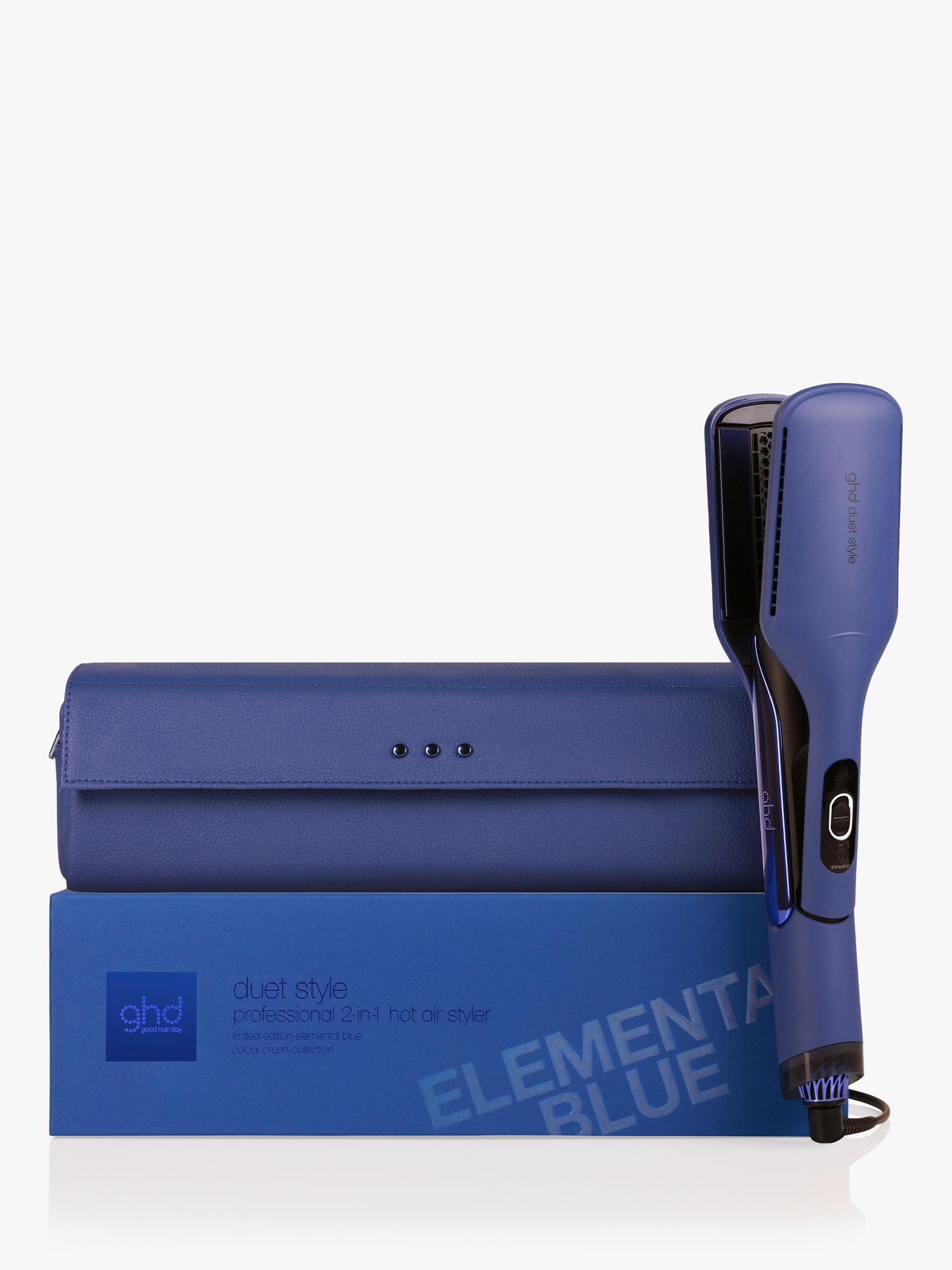 ghd Duet 2-in-1 Hair Styler, Elemental Blue