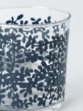 John Lewis ANYDAY Mila Floral Print Glass Tumbler, 380ml