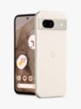Google Pixel 8a Smartphone, Android, 6.1”, 5G, SIM Free, 128GB, Porcelain