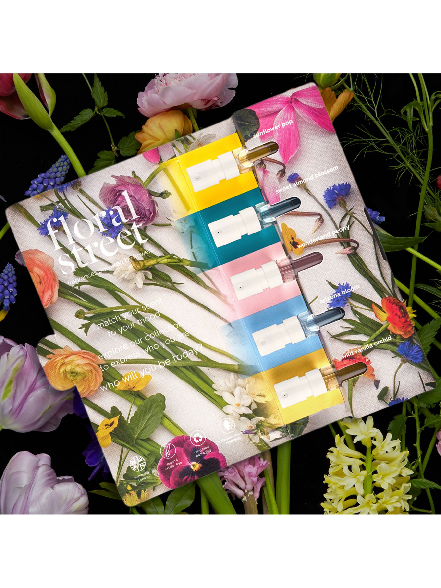 Floral Street Discovery Eau de Parfum Fragrance Gift Set, 5 x 2ml