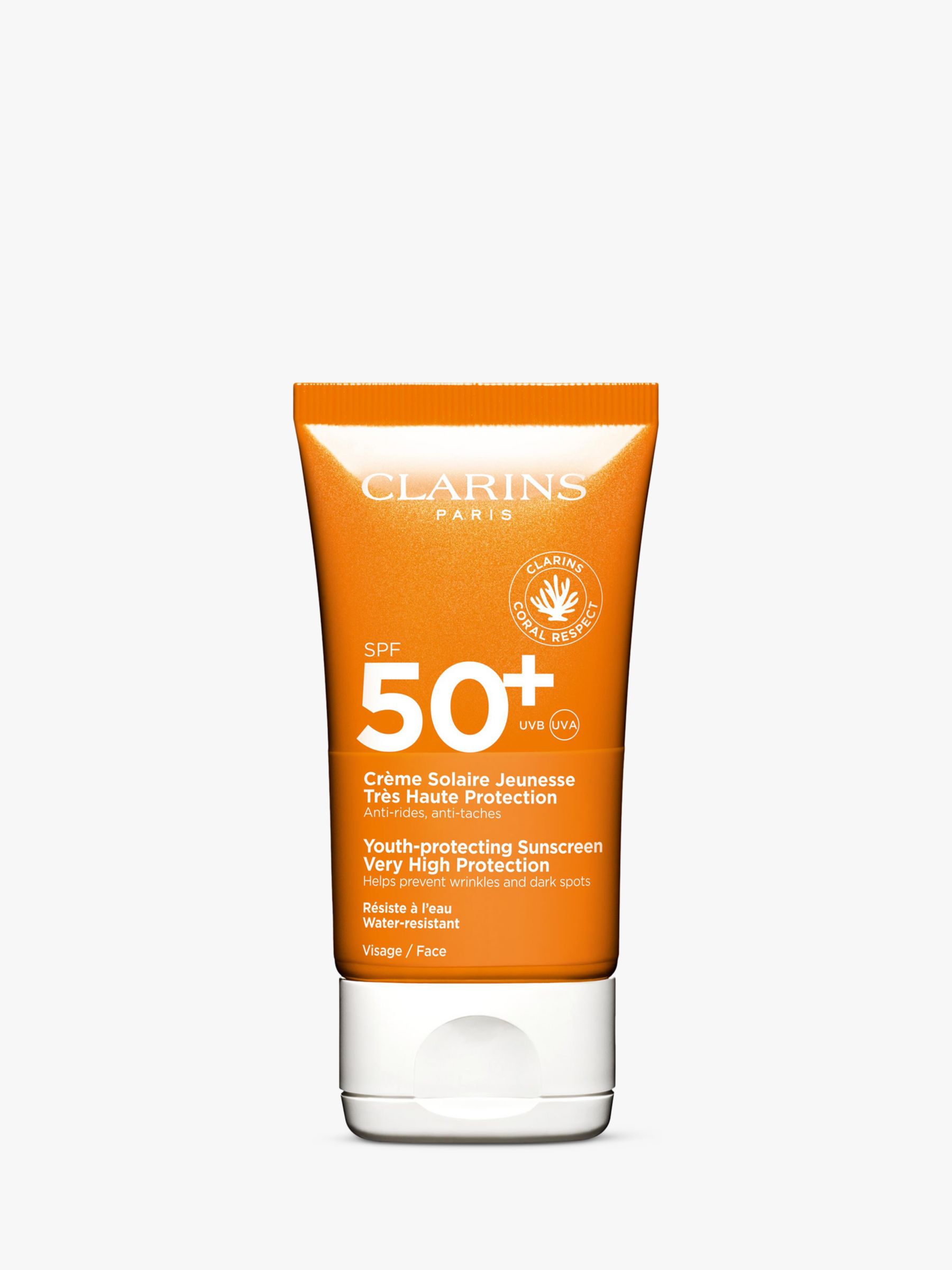 Clarins Youth-Protecting Sunscreen Very High Protection SPF 50+, 50ml 1