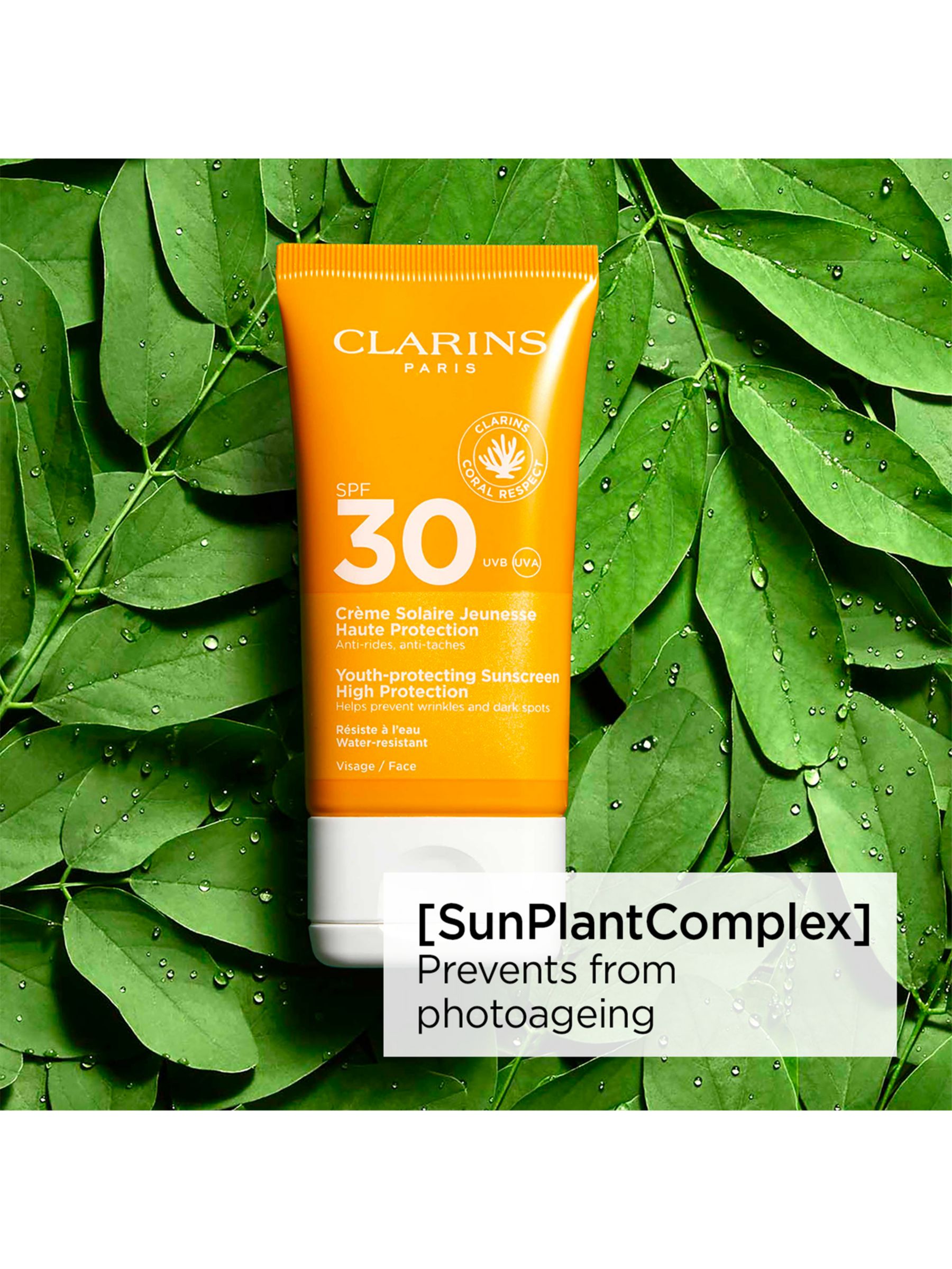 Clarins Youth-Protecting Sunscreen High Protection SPF 30, 50ml