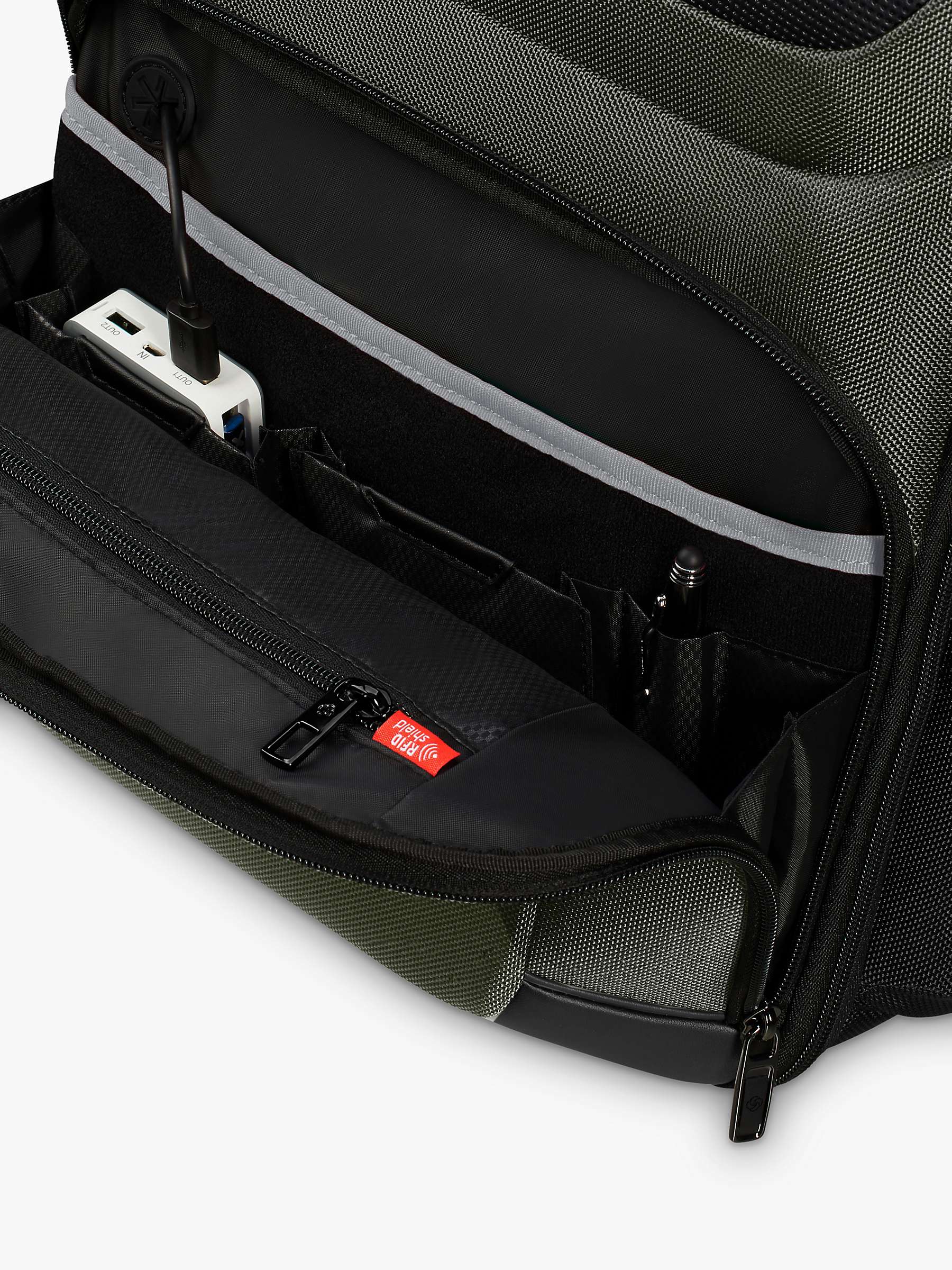 Buy Samsonite Pro-DLX 6 Backpack, Green Online at johnlewis.com