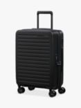 Samsonite Restackd 4-Wheel Spinner 55cm Expandable Cabin Case, Black